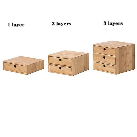 Buy Wholesale China Bamboo Drawer Organizer Storage Box Closet Drawer  Organizers Desktop Drawer & Bamboo Drawer Organizer at USD 6.5