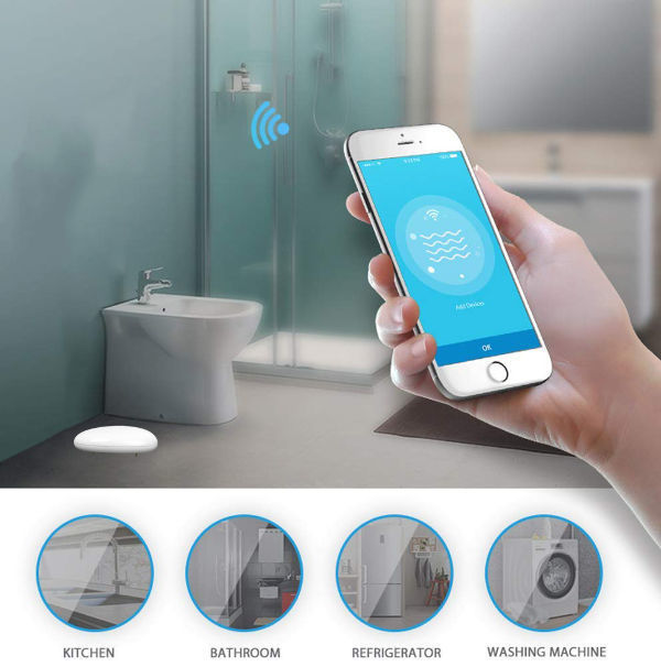 China Special Designed Smart Wifi Water Leak Detector,Wireless Home