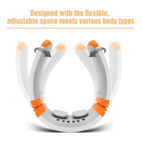 Electric Cervical Neck Massager Heated Relax Body Shoulder Musle Relief  Pain