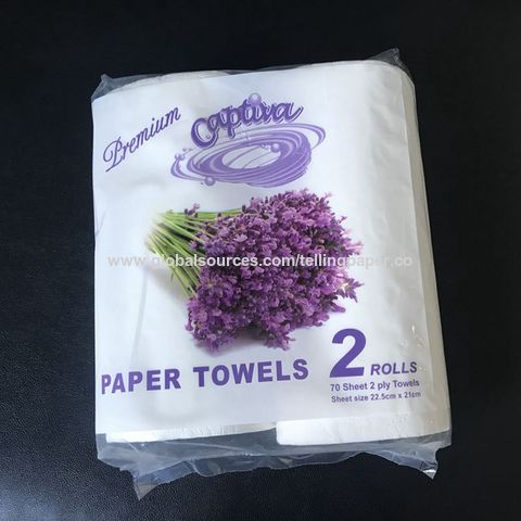 Buy Wholesale China 100% Virgin Pulp Soft Hand Paper Towel Roll & Paper  Hand Towel at USD 0.08