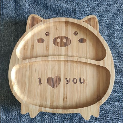 Pratos Para Bebés Platos De Bambú Para Bebés Pack De Animales