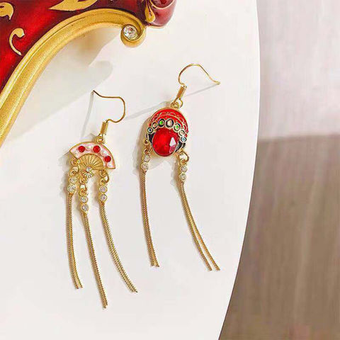 Berrysun Ear Studs Ear Stud Earrings for Women, Red India | Ubuy