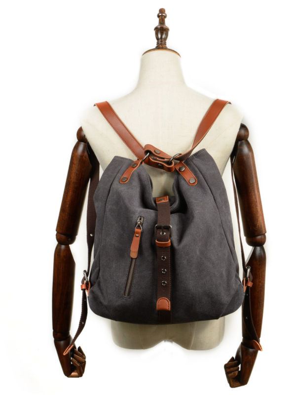 canvas convertible backpack purse