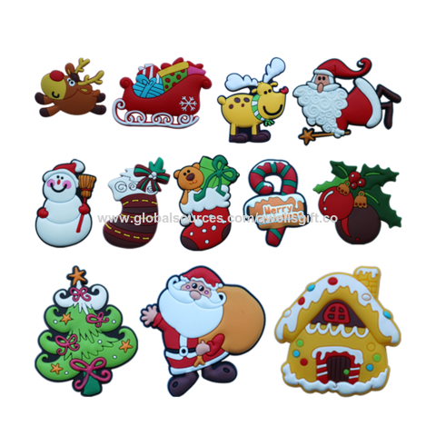 Cute Fridge Magnets Soft PVC Set of 12