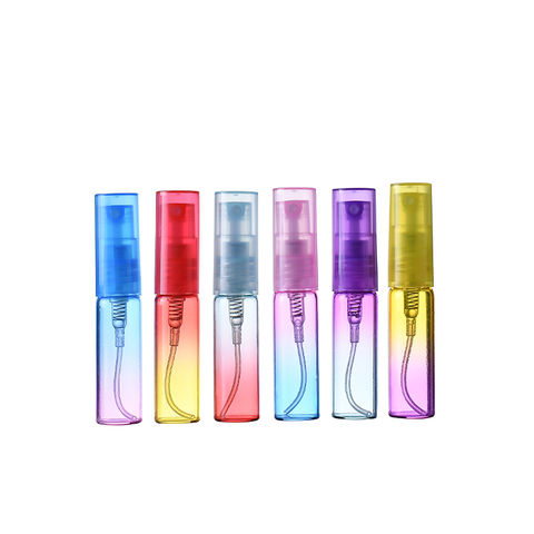 China 5ml 10ml colorful glass bottle cosmetic packaging perfume bottle ...