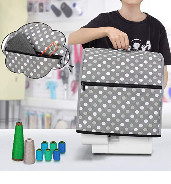 China Serger Machine Cover with Storage Pockets Serger Cover for Most Standard Sergers Machine