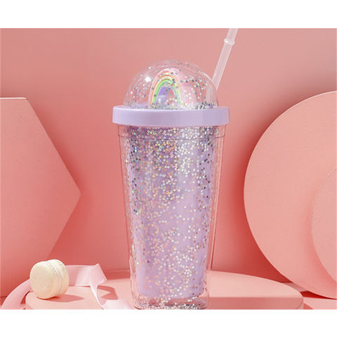 Buy Wholesale China Water Bottle Ice Cup Straw Girls Cute Summer