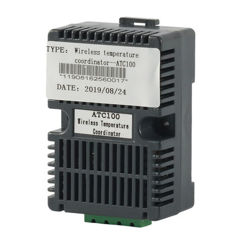 Battery Operated Modbus Temperature Sensor with Probe Thermometer Wireless  Temperature Monitor+RS485 Receiver Connecting to PLC