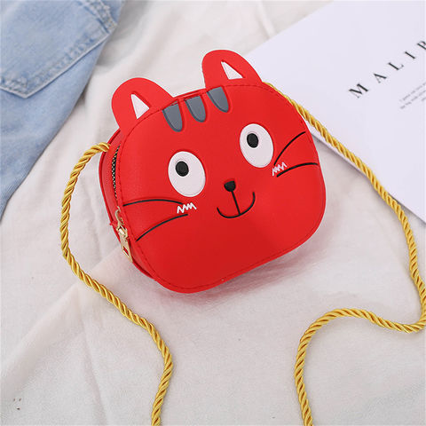 Wholesale Fashion Girls Cute Cartoon Printing Square Mini Wallet Card  Holder Wallet Ladies Wallets and Purses From m.