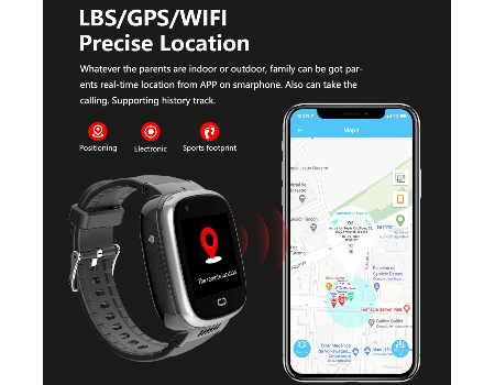 Achetez en gros Senior-montre Intelligente, Gps 4g Wifi Lbs Agps Tracker  Sos Appel D'urgence Chat Vidéo, étanche Ip67 Chine et Montre Aînée à 34 USD