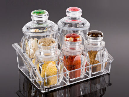 Buy Wholesale China Asm-6006 750ml Airtight Acrylic Canister Food