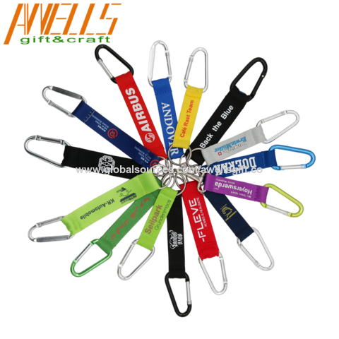 Buy China Wholesale Wholesale Backpack Key Rings Keychain Short  Personalized Colorful Lanyard Neoprene Fabric Lip Balm & Key Rings Keychain  Short Lanyard $0.58