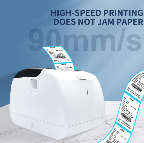 China Desk Label Printer Small Size New Design 58MM Printing Width POS