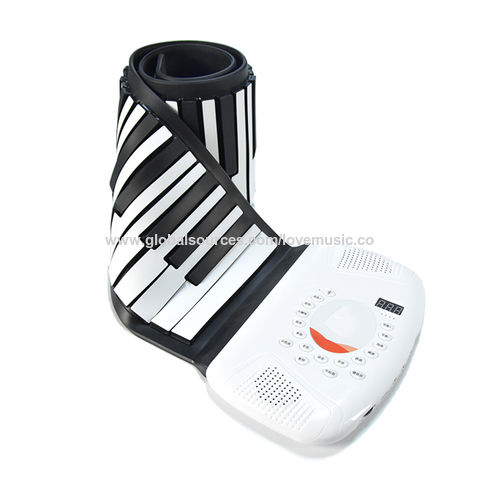 Rollable Instruments China Portable Roll up piano 61 keys with Sustain,Program,Record ...