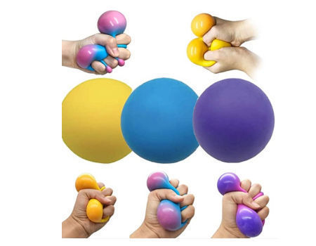 China Stress ball amazon hot soft anti stress dough ball colors ...