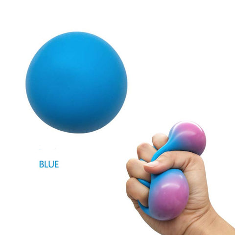 4PCS Pelotas Antiestrés,Juguetes Antiestrés,Pelotas Sensoriales, Bolas  Antiestrés de Color Arcoíris,Juguete para Niños,Juguetes Antiestres para