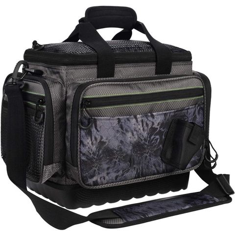 Fishing Tackle Backpack, Large Storage, Saltwater Resistant