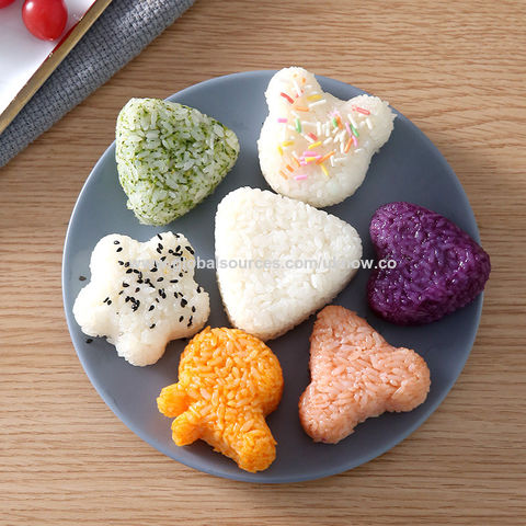 Creativity Rice Ball Molds Sushi Mold Maker Diy Sushi Maker Onigiri Rice  Mold Kitchen Sushi Making Tools Bento Accessories