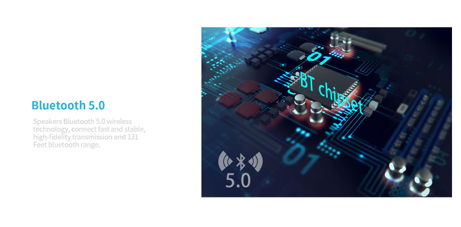 W-KING T9 mini portable LED Bluetooth party speaker, with Karaoke function supplier