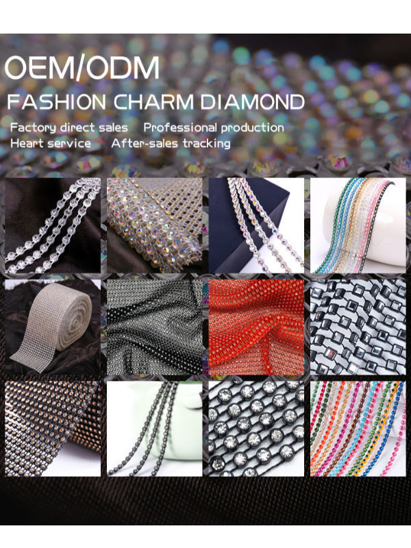 Buy China Wholesale Fctory Applique Stretch Crystal Mesh Trim Glitter Ab  Rhinestone Fabric For Clothes Crafts & Rhinestone Mesh Trim $1.7
