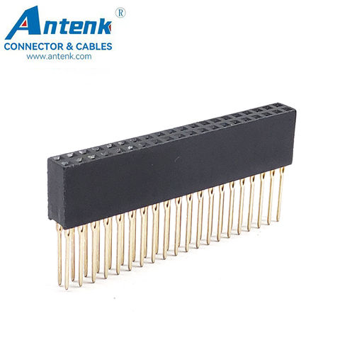 China PC104 Female Pin Header Straight with Press Fit Type on Global ...