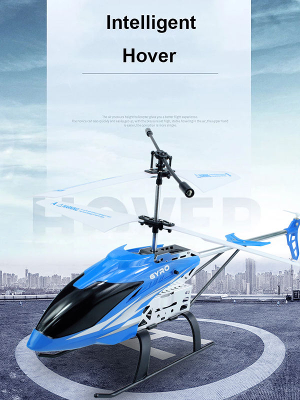 Mini RC Infrared Induction Helicopter Remote Control Drone RC Toy Blue Yellow Re