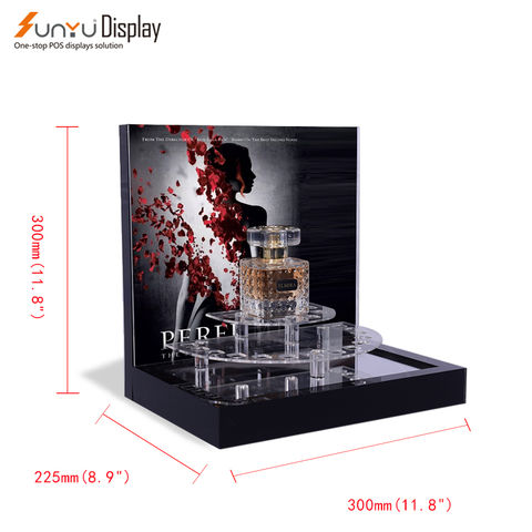 Clear Acrylic Shelf Perfume Display Stand Makeup Display Case - China  Display Rack and Acrylic Display price