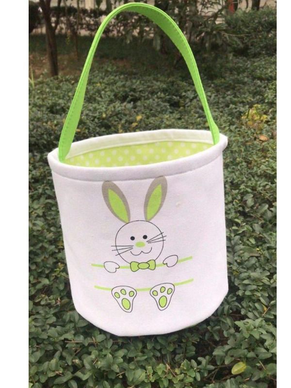 canvas easter tote