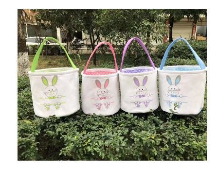 canvas easter tote