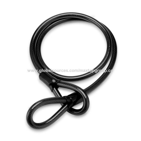 Bike U Lock Heavy Duty Bike Lock 16mm Shackle 4ft/6ft Length Security Cable with Mounting Bracket