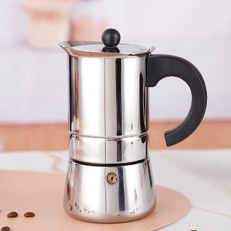 Buy Wholesale China Rida High Quality Moka Pot Coffee Maker New Italian  Style Stainless Steel Moka Coffee Pot & Coffee Maker at USD 2