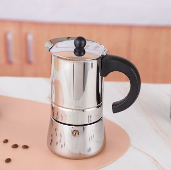 Buy Wholesale China Rida High Quality Moka Pot Coffee Maker New Italian  Style Stainless Steel Moka Coffee Pot & Coffee Maker at USD 2