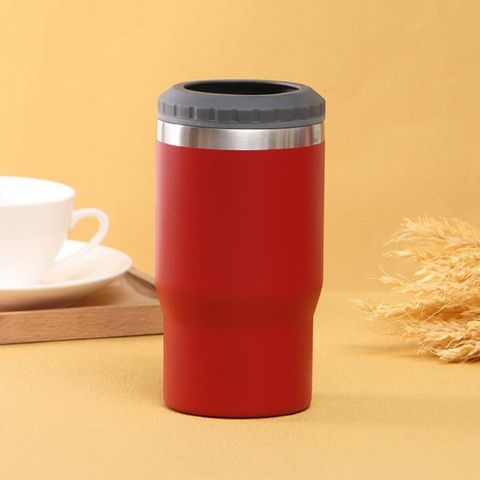 Supply 14oz duo can holder 4 in 1 can cooler double wall stainless steel can  cooler Wholesale Factory - The Stainless Tumbler