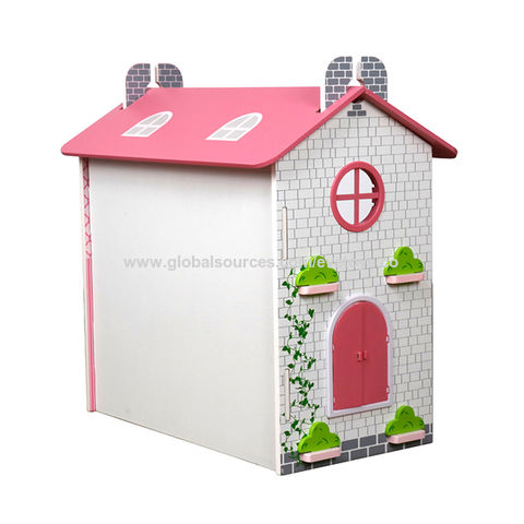 Custolmize Pink Girls Wooden Georgian Dolls House for Sale W06A420 - China Doll  Houses and LED Doll Houses price