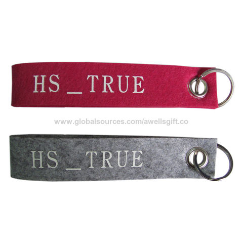 Free Sample Small Key Chain Key Fob Short Genuine Leather Lanyard with  Custom Logo - China Custom Key Lanyard and Short Lanyard price