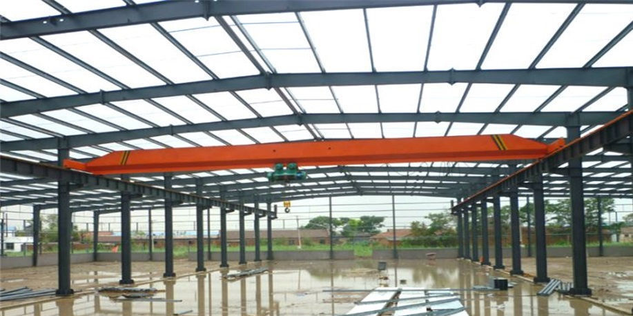 China Ready made modern big span prefab metal steel structure hangar on ...