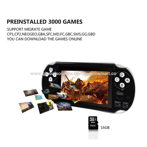 China Preinstalled 3000 games 16GB Video game console Support ebook ...