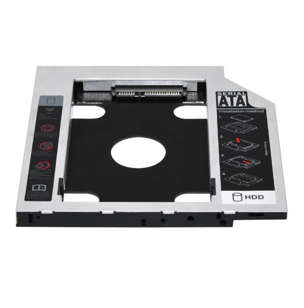China Second HDD Caddy 9.5mm Hard Drive Case 12.7mm SATA Enclosure