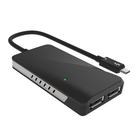 China Winstars Thunderbolt 4 to Dual 4K@60Hz DisplayPort Adapter for ...