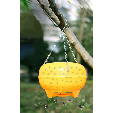 Yellow Sticky Fly Traps Factory Direct Wholesale Insect Plant Fruit Fly Trap  - China Fly Trap and Outdoor Fly Trap price