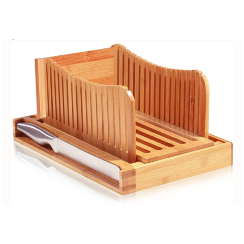 Buy Wholesale China Bread Cutting Board,adjustable Bamboo Wooden Bread  Cutting Board Bread Slicer Bread Boxes & Bread Cutting Board at USD 5.2