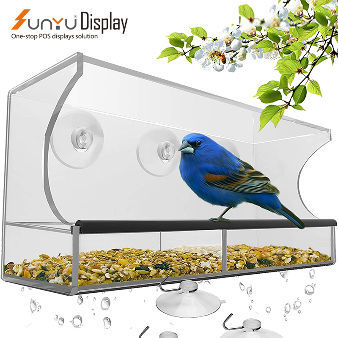 Achetez en gros Nouveau Design Fenêtre Mangeoire à Oiseaux Avec 5