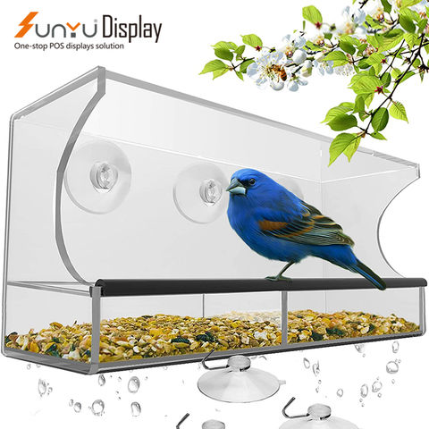 Achetez en gros Nouveau Design Fenêtre Mangeoire à Oiseaux Avec 5