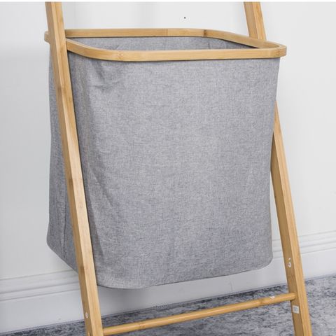 Towel rack laundry online basket