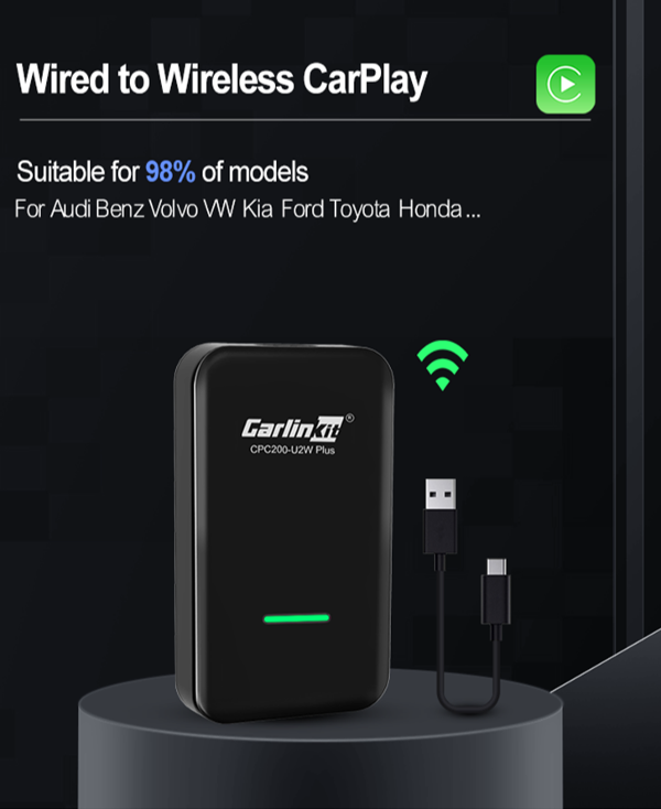 Achetez en gros Carlinkit 2.0 U2w Adaptateur De Carplay Sans Fil Pour Oem  Chine et Adaptateur Carplay Sans Fil à 65.5 USD