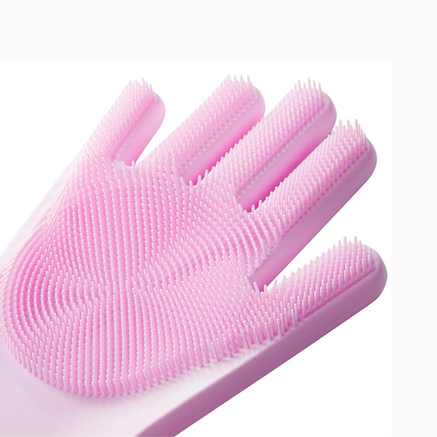 Buy Wholesale China Multifunction Silicone Gloves Magic Glove For  Dishwashing Latex Free Kitchen Glove & Silicone Glove at USD 1.25