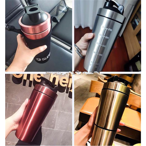 650ml USB Electric Portable Whey Protein Shaker bottle Fully Automatic  Stirring Cup Rechargeable Gym BA Free