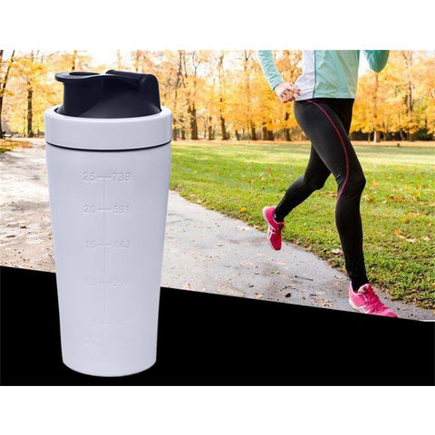 Buy Wholesale China 16oz Stainless Steel Water Bottle Protein Shaker Bottle  & Protein Shaker Bottle at USD 1.7