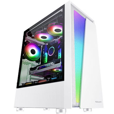 China SAMA fashionable OEM gaming case ARGB Stripe gaming pc hot sales ...