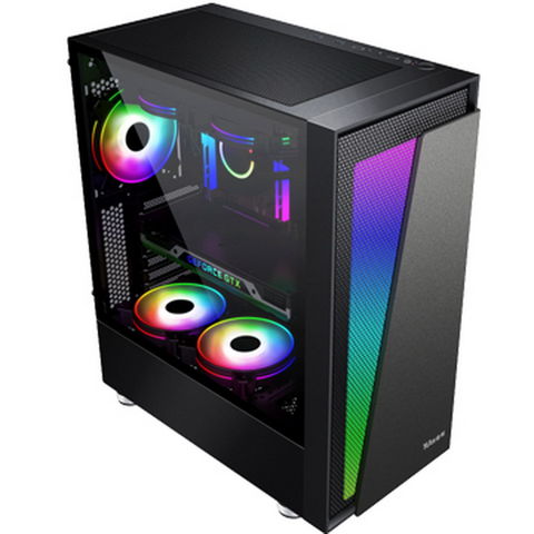 China SAMA fashionable OEM gaming case ARGB Stripe gaming pc hot sales ...